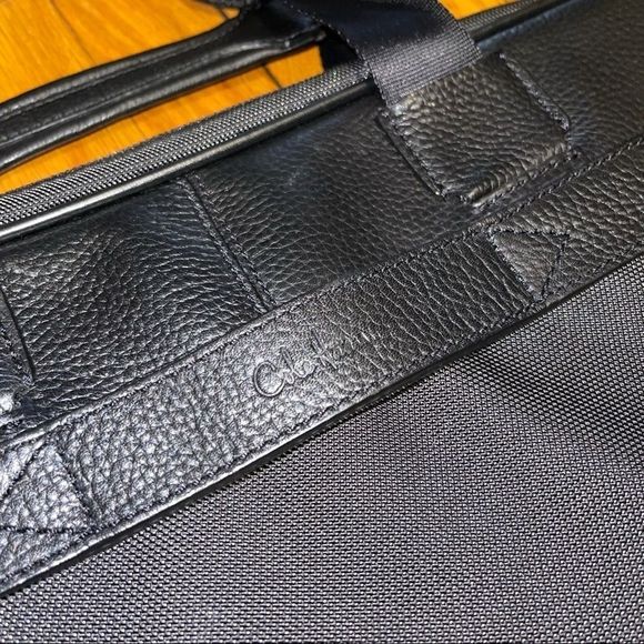 Cole Haan Canvas and Leather Laptop Bag - Picture 5 of 8